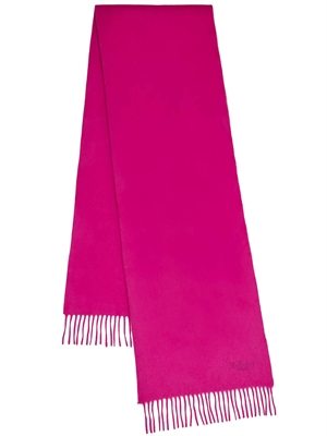 Mulberry Small Solid Merino Wool Scarf Mulberry Pink